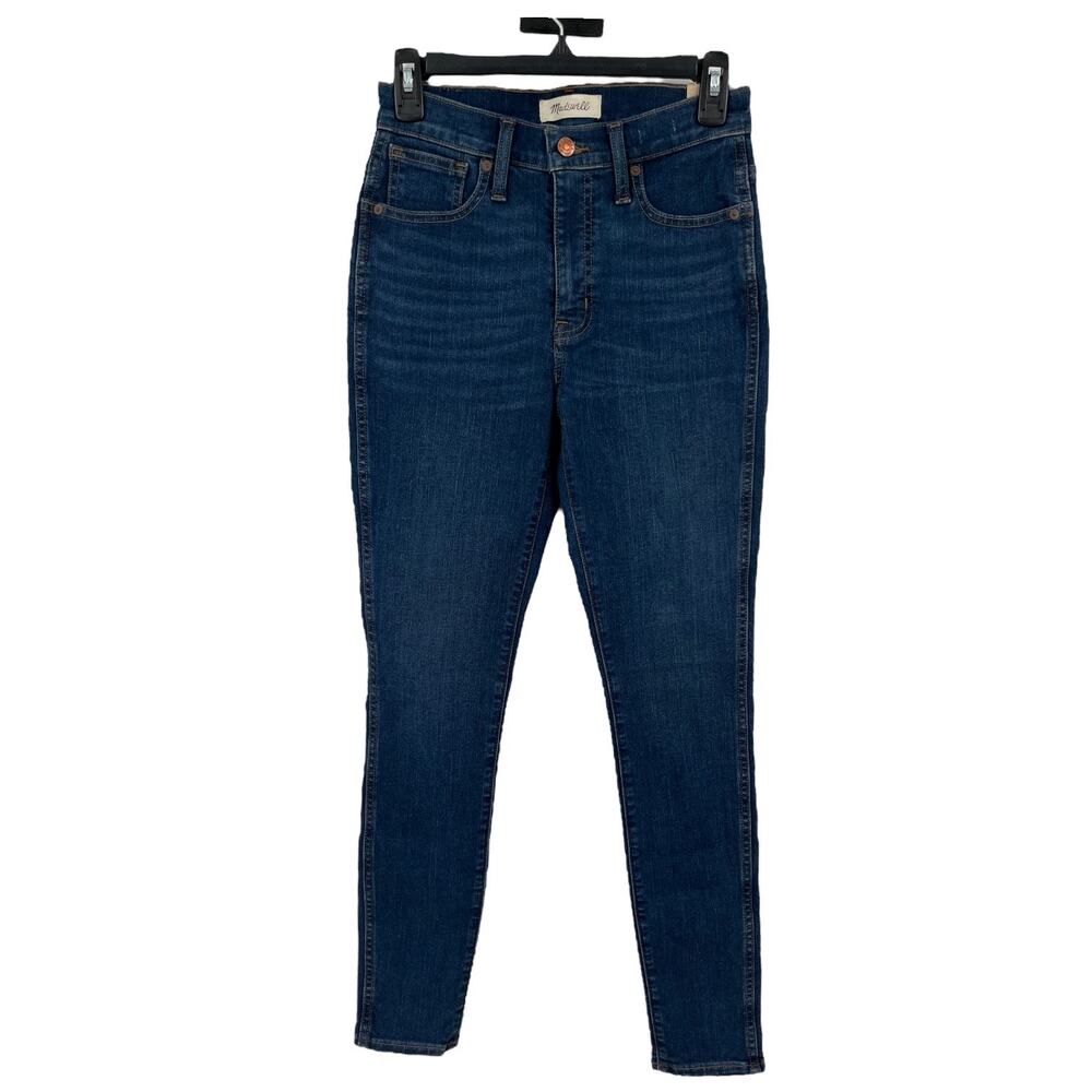 Madewell jeans blue 10" high rise skinny size 26 NEW